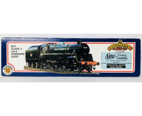 Bachmann OO gauge 31-102 BR Class 4 4-6-0 BR Black Livery steam locomotive mint and boxed