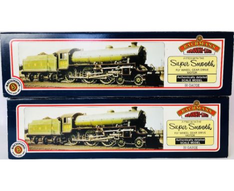 Bachmann OO gauge pair of steam locomotives both boxed to include LNER B1 Class