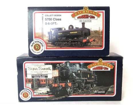 Bachmann OO gauge pair of BR Tank steam locomotives both mint and boxed