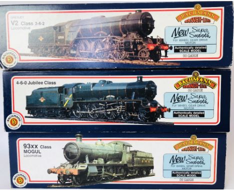 Bachmann OO gauge assorted steam locomotives boxed