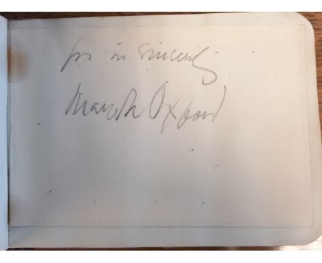 A Collection of memorabilia to include 1900s autograph book, 1940s - 50s calendar's, A Syrie Maugham book, 1979, Hampshire an
