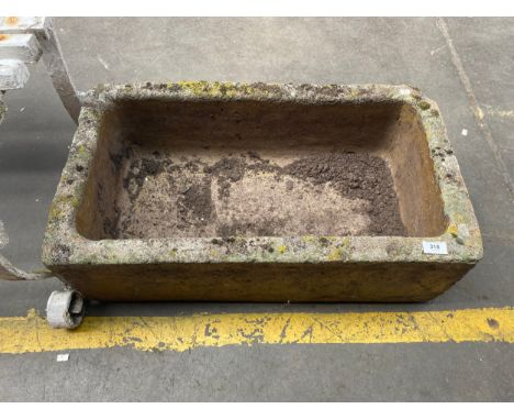 A Large Garden Trough Planter 