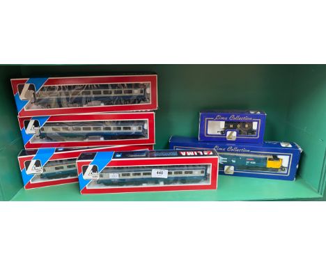 A Shelf of Boxed lima Carriages and others 