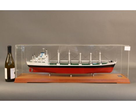 Company Ship Model of Oswego Planter Ship model of the Bulk Cargo Ship Oswego Planter.  Model is by London Enterprises of Hon