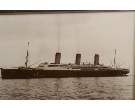 Beken of Cowes Ocean Liner Imperator Beken of Cowes print showing the famous Germany  ocean liner "Imperator", later "Berenga