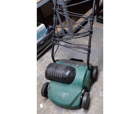 Coopers electric lawnmower. Not available for in-house P&P, contact Paul O'Hea at Mailboxes on 01925 659133Condition Report: 