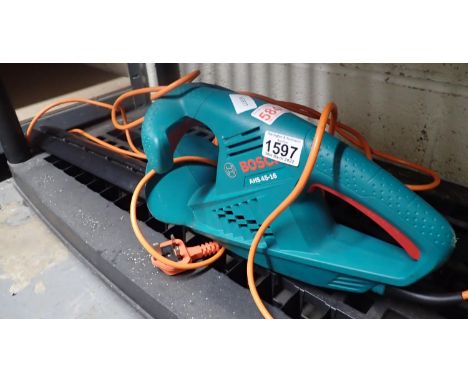 Bosch AHS45 16 electric hedge trimmer. Not available for in-house P&P, contact Paul O'Hea at Mailboxes on 01925 659133Conditi