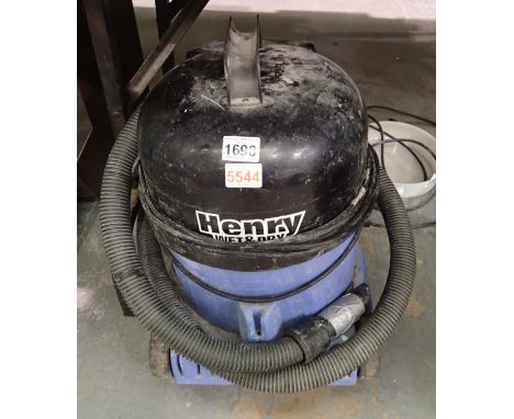 Henry Wet and Dry vacuum cleaner. Not available for in-house P&P, contact Paul O'Hea at Mailboxes on 01925 659133Condition Re