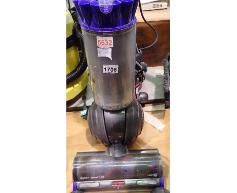 Dyson small ball allergy vacuum cleaner. Not available for in-house P&P, contact Paul O'Hea at Mailboxes on 01925 659133Condi