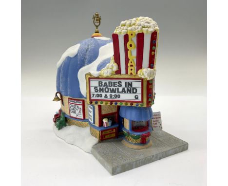 The Polar Palace Theater porcelain figurine. This item has its original box that measures 8.25"L x 7"W x 8.5"H. Department 56