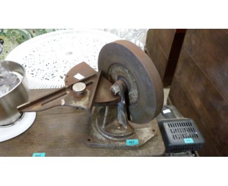 A workshop tool, possibly related to thatching