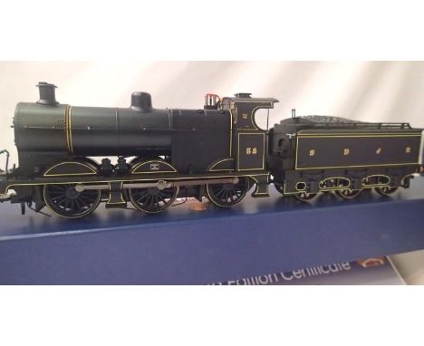 Bachmann 31-880K, Class 4F S.D.J.R Blue, no 58, in very near mint condition, boxed, collectors club limited edition, 32/504. 