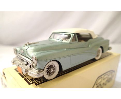 Brooklin Models 1/43 scale diecast Buick Skylark convertible Collectors Gazette 100th issue, in very near mint condition, box