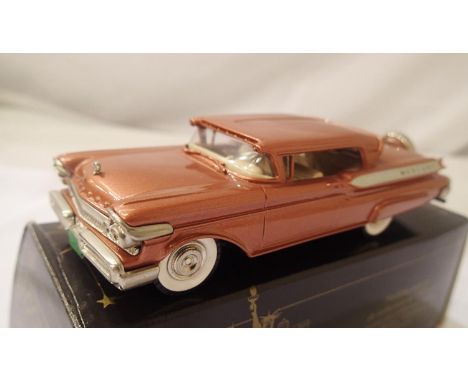 Brooklin Models 1/43 scale diecast 1957 Mercury Turnpike Cruiser, in very near mint condition. P&amp;P Group 1 (£14+VAT for t
