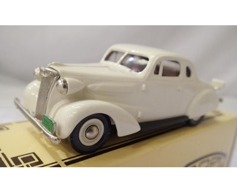 Brooklin models 1/43 scale diecast 1937 Chevrolet Coupe, Collectors Club first members model, in very near mint condition, bo