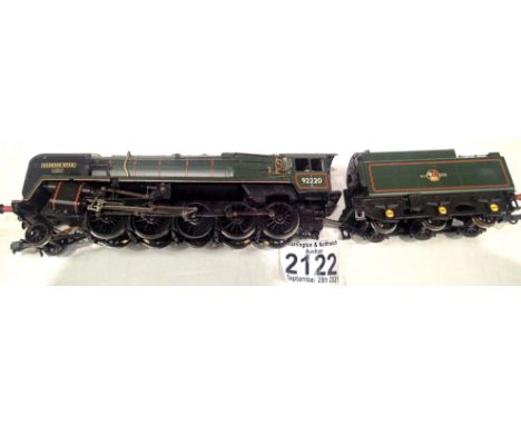 Bachmann Evening Star 92220, BR Green, Late Crest, in very good to excellent condition, re-crested, unboxed. P&amp;P Group 1 