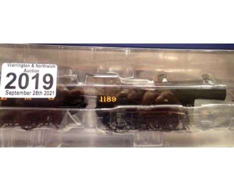 Bachmann 31-931 Midland compound LMS Black, 1189, in very near mint condition, boxed. P&amp;P Group 1 (£14+VAT for the first 