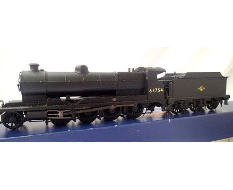 Bachmann Class Robinson 04, renumber 63754, BR Black, Late Crest, in very good condition, detail added, wrong box. P&amp;P Gr