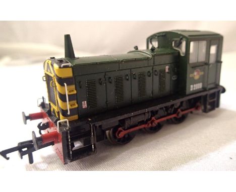 Bachmann 0.6.0. Diesel, BR Green, D2009, DCC fitted no. 9, in very good to excellent condition, unboxed. P&amp;P Group 1 (£14