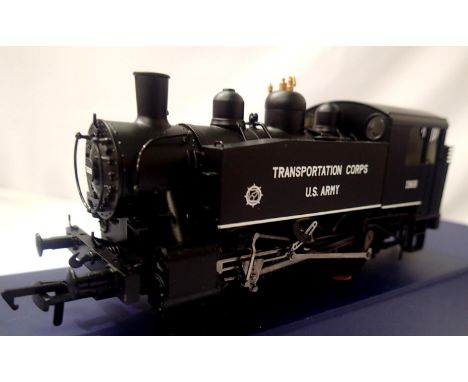 Bachmann MR101, USA class, 0.6.0.T, 1968 US Army Transportation Corps, Black, Model Rail Exclusive, in very near mint conditi