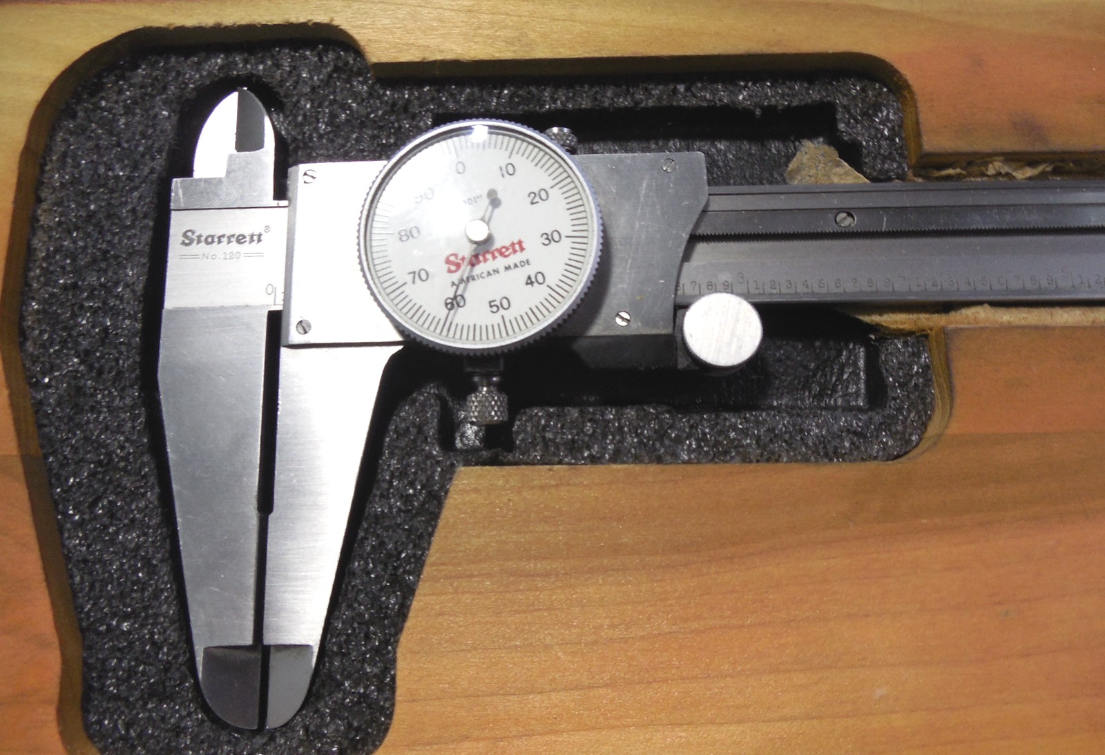 STARRETT 012" DIAL CALIPER