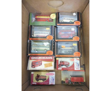 Ten boxed die-cast 1/76 OO Model Railway Scale Trackside Vehicles to include EFE Exclusive First Editions, Days Gone Tracksid