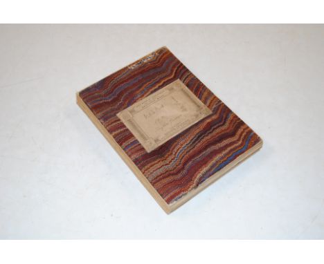 A folded Ordnance Survey map, Lambourne dated 1872