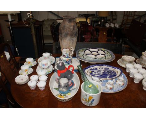 A quantity of various decorative china to include Shelley, 'Charm' patterned tea ware, other Shelley floral decorated tea war