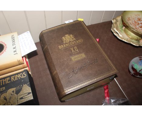 A bottle of Brancoveanuxo Cognac with original box 