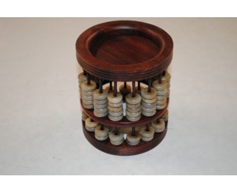 An Oriental circular abacus 