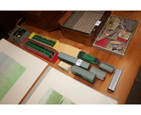 A collection of  various model railway items to include Hornby Dublo, a Marshall Two power control unit etc.