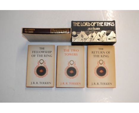 J.R.R. Tolkien, Lord of The Rings Trilogy to include The Fellowship Of The Ring (14th Impression 1965); the Two Towers (11th 
