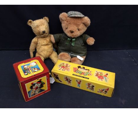 Two Bears, Pelham Puppet &amp; Jack in Box.