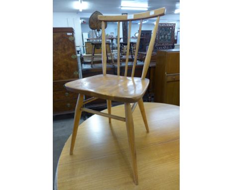 An Ercol Blonde chair 