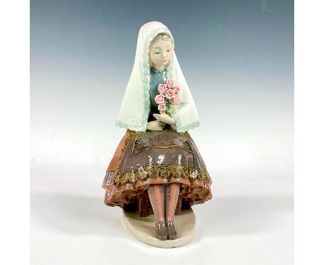 Glossy finish; Lladro backstamp. Artist: Francisco CatalaIssued: 1982 - 1985Dimensions: 10"HManufacturer: LladroCountry of Or