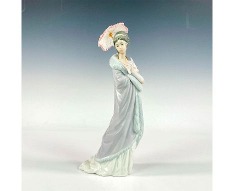 Glossy finish; Lladro backstamp. Artist: Jose PucheIssued: 1985 - 1994Dimensions: 4"L x 2.75"W x 11"HManufacturer: LladroCoun