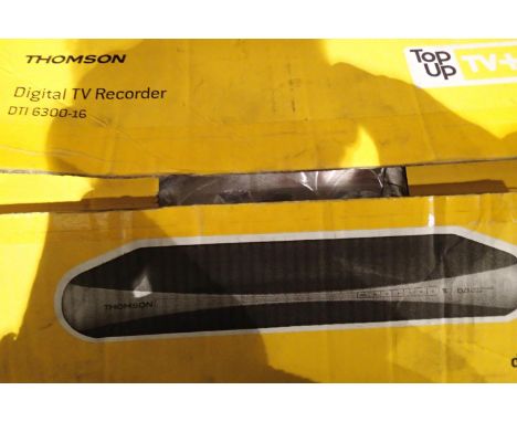 Thompson digital TV recorder model DT16300-K. Not available for in-house P&amp;P, contact Paul O'Hea at Mailboxes on 01925 65