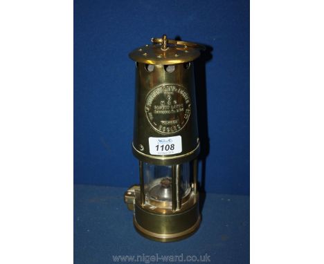 A Davy Lamp by Protector Lamp & Lighting Co., Eccles