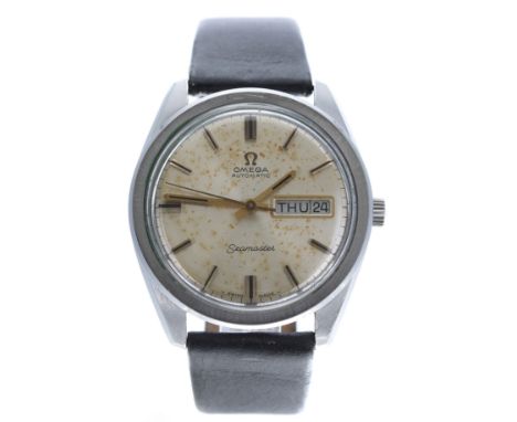 Omega Seamaster automatic stainless steel gentleman's wristwatch, reference no. ST 166 032, serial no. no. 26188xxx, circa 19