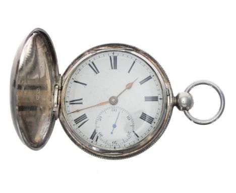 William IV silver fusee lever hunter pocket watch, London 1831, the movement signed A. Mantegani, Wisbeach, no. 7819, with en