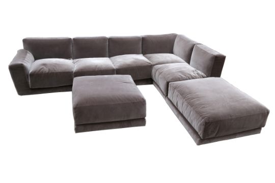 Bb Italia Maxalto Modular Corner Sofa Luis Model Designed By Previous