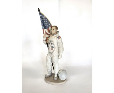 Lladro 6168 Apollo Landing: One Giant Leap for Mankind 25th Anniversary in original box. 43cm.