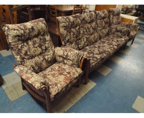 An Ercol Three Piece Suite 