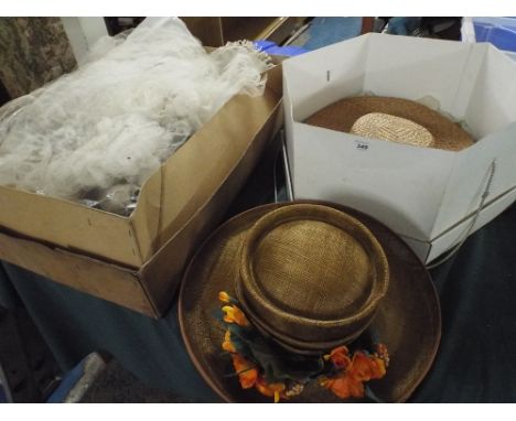 A Collection of Ladies Vintage Hats 
