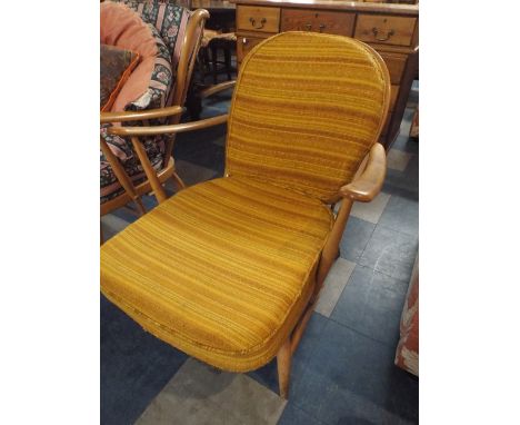 An Ercol Spindle Back Arm Chair