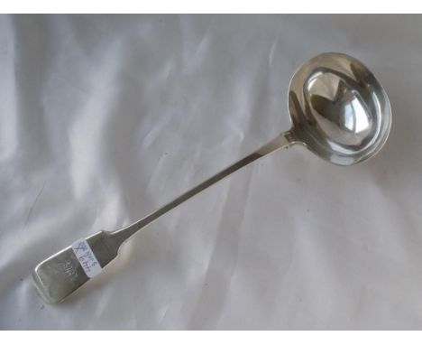 Heavy Georgian patter soup ladle 1832 by we 280g   