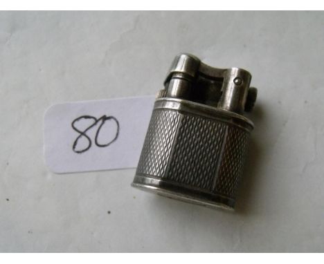 Miniature 'Dunhill' petrol lighter  7/8ths high    