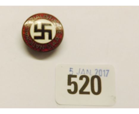 Enamel buttonhole lapel badge      