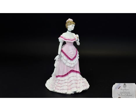 Royal Worcester Ltd and Numbered Edition Hand Painted Figure ' First Dance ' Style 2, Series Tissot Collection. RW4591. Model