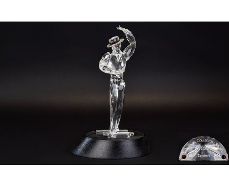 Swarovski SCS Collectors Society Annual Edition 2003 Crystal Figure Magic Of The Dance Trilogy Collection Antonio Produced ex